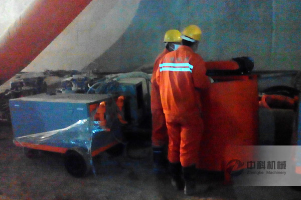 陝西寶雞隧道注漿機施（shī）工-1