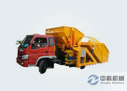 自動上料噴漿車（聯合自動上料（liào）噴漿（jiāng）機組）