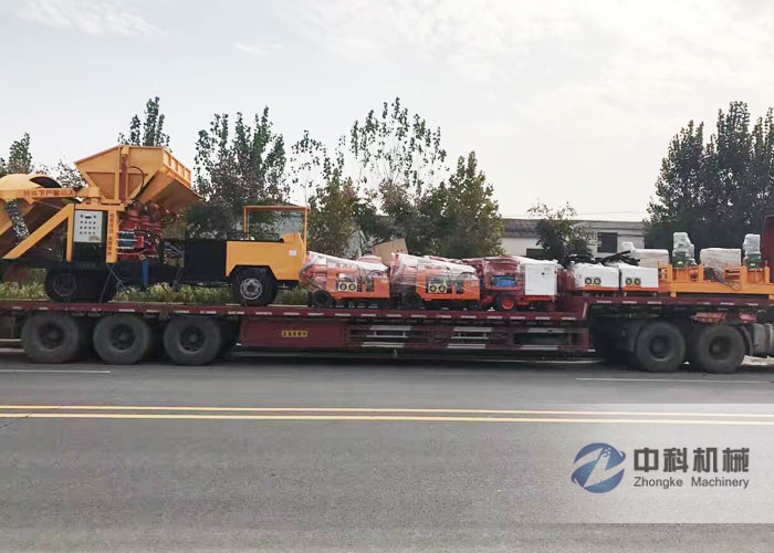 中交三公（gōng）司出口巴基斯坦項目（注（zhù）漿機、噴（pēn）漿機、自動（dòng）上料噴（pēn）漿車）