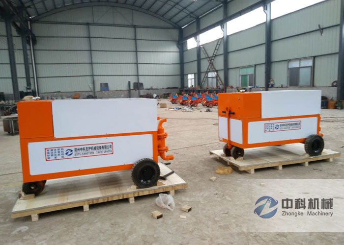 中交二航局出口巴（bā）基斯坦項目（雙液（yè）注漿機、高速製漿機）