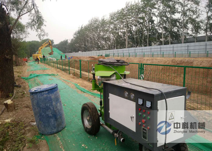 ZK700型濕噴機（jī）施工現（xiàn）場-0