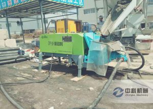 液壓濕噴機施（shī）工現場