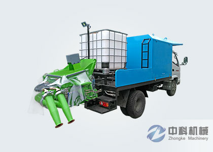 ZKHP20A車載混凝土濕（shī）噴台車-1
