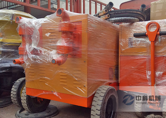 昆明雙液注漿機、PZ-6噴漿機發貨現場