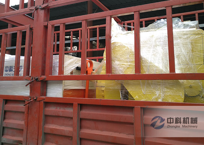 中鐵十一局拱頂帶（dài）模注漿一體機、雙液注漿機發貨現場-0