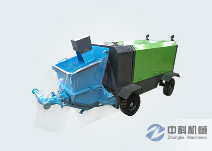 GYP-90MINI液壓濕噴機（小型混（hún）凝土濕噴機）-1