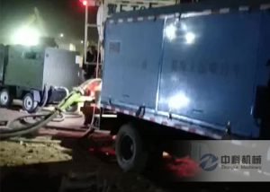 車載式雙（shuāng）噴頭濕噴機施工視頻