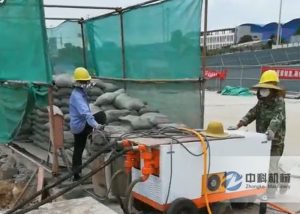 ZKSY90-125雙缸雙液注漿機施工（gōng）視頻