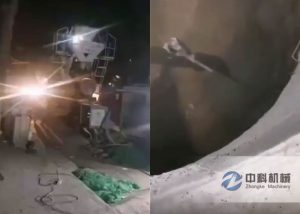 ZK700轉子（zǐ）混凝土濕噴機施工視頻