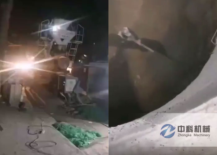 ZK700轉子混凝土濕噴機施工視頻