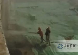 液（yè）壓濕式混凝土噴漿機施工視頻