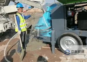 葛洲（zhōu）壩集（jí）團液壓（yā）濕噴機施工視頻（2）