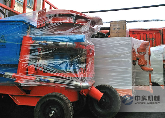 西寧（níng）雙液注（zhù）漿機、PZ-6混凝土噴漿機（jī）發貨現場（chǎng）-0