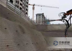 工程混凝土濕噴台車施工視（shì）頻