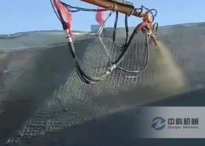 工程底盤混凝土濕噴（pēn）機械手施（shī）工視（shì）頻