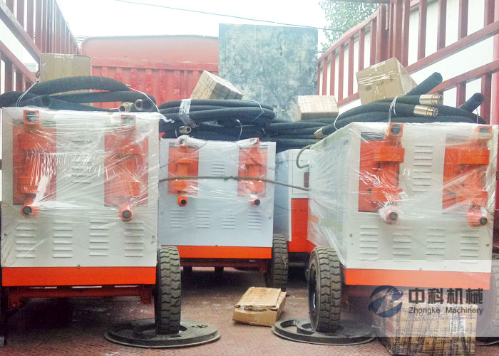 深圳ZKSY90-125雙液（yè）注漿（jiāng）機發貨現場-0