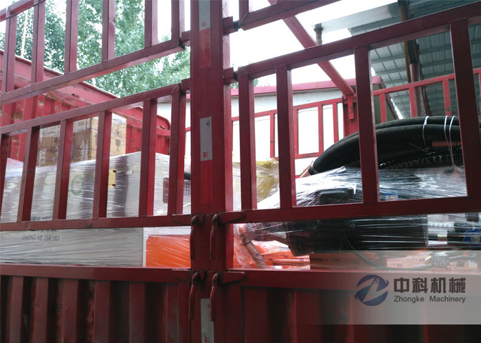 太原ZKSY係列雙液注漿機、PZ-6混凝土噴漿機（jī）發貨現場-0