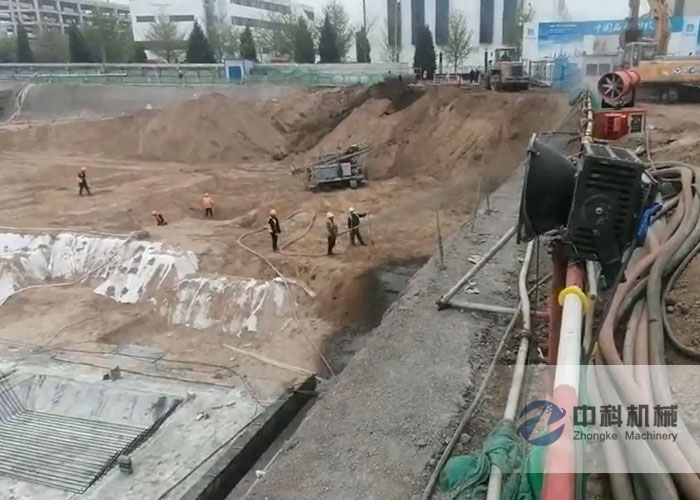 90液壓濕噴機（jī）施（shī）工視頻