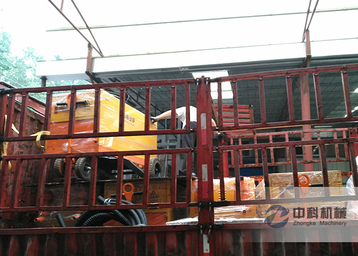 昆明ZKSY90-125雙液注漿機發貨現場-0