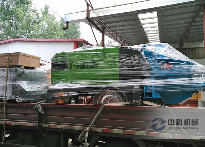 廣州液壓濕噴機、轉子式濕噴機發貨現場-0