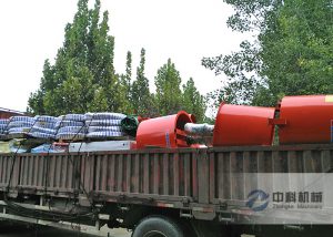 南寧雙液注漿機、PZ-6噴漿機、灰（huī）漿攪拌機及（jí）噴漿機配件發貨現場（chǎng）