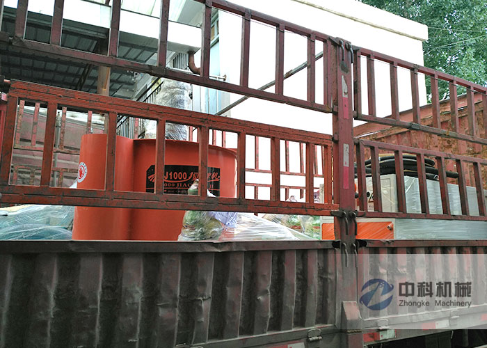 北京雙液注漿機、單缸砂漿泵（bèng）、灰（huī）漿攪拌機發貨現場-0