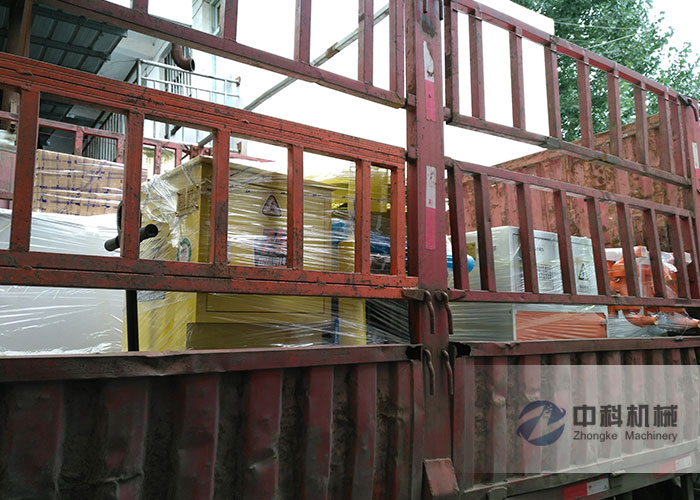 蘭州雙液注漿機（jī）、PZ-6噴（pēn）漿（jiāng）機（jī）發貨現場-0