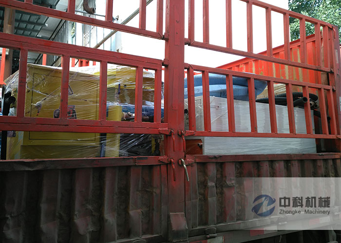 杭州雙液注漿機、PZ-6噴漿（jiāng）機發貨（huò）現場-0