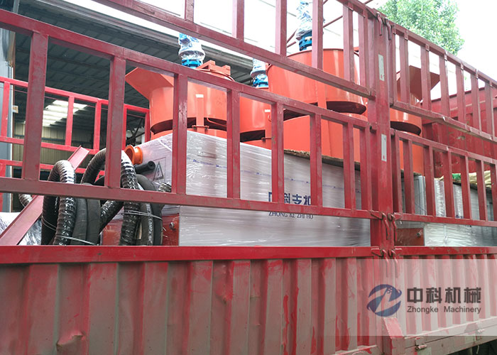 中鐵十二局雙液注（zhù）漿機、灰漿攪拌機發貨現場-0