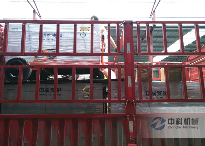 中鐵一局ZKSY90-125雙液注漿機發貨（huò）現場-0