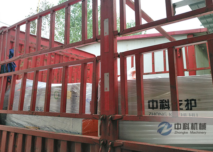 南寧水泥砂漿注漿機發貨現場-0