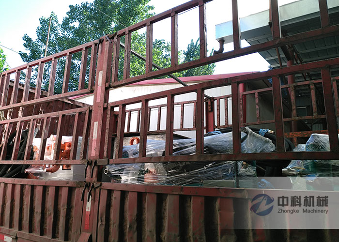 沈陽雙（shuāng）液注（zhù）漿機、雙缸活塞式灰漿泵發貨現場-0