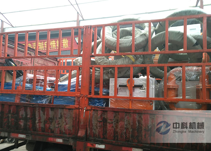 杭州雙（shuāng）液注漿機、水泥砂漿注漿機、PZ-6噴漿機（jī）發貨現場（chǎng）-0