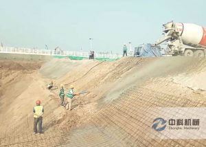 邊坡支護液（yè）壓濕噴（pēn）機施工視頻