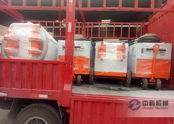 合肥雙液注漿機、水泥砂漿注漿機發貨現場-0