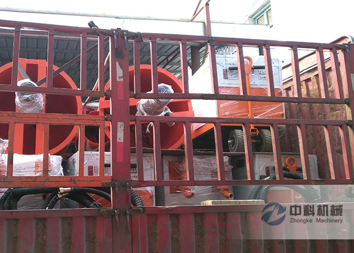 深圳雙液注漿機、灰漿攪（jiǎo）拌機發貨現場（chǎng）-0