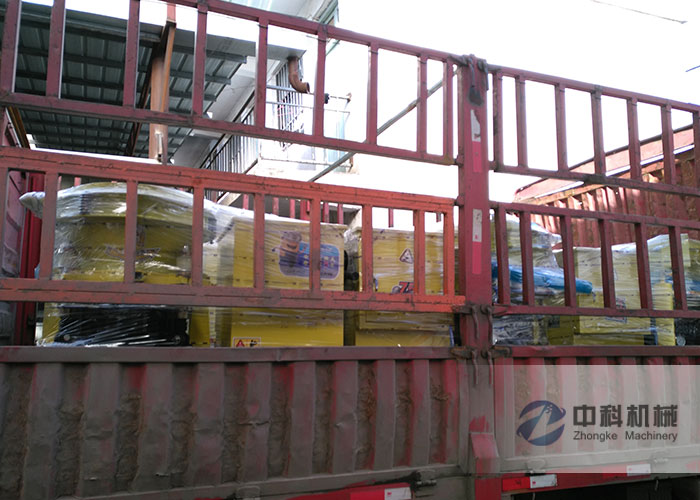 武漢PZ-6混凝土噴漿機發貨現（xiàn）場-0