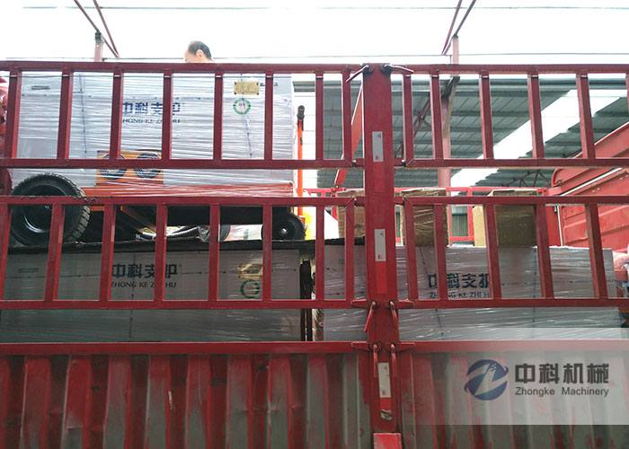 中鐵二局ZKSY90-125雙液注漿機發（fā）貨（huò）現場（chǎng）-0