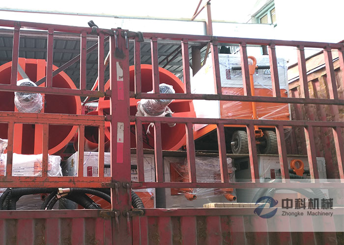 成都雙液注（zhù）漿（jiāng）機、灰漿攪拌機發貨現（xiàn）場-0