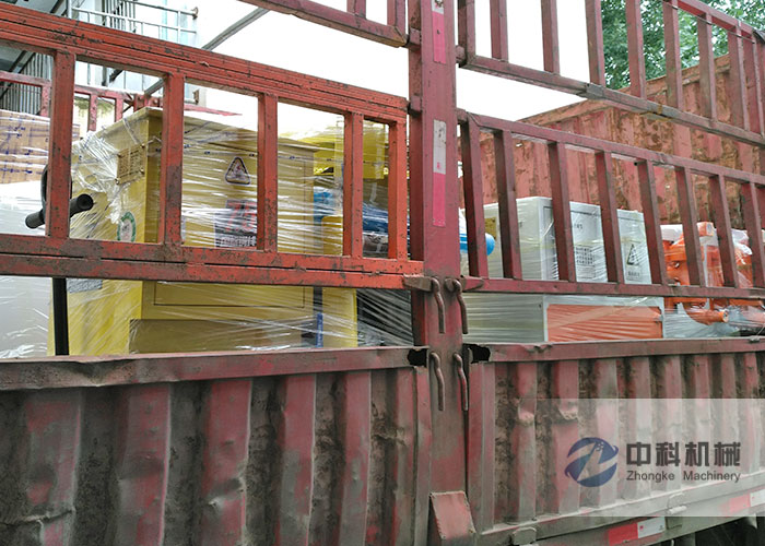 重慶雙液注漿機、PZ-6混凝土噴漿機發貨現場-0