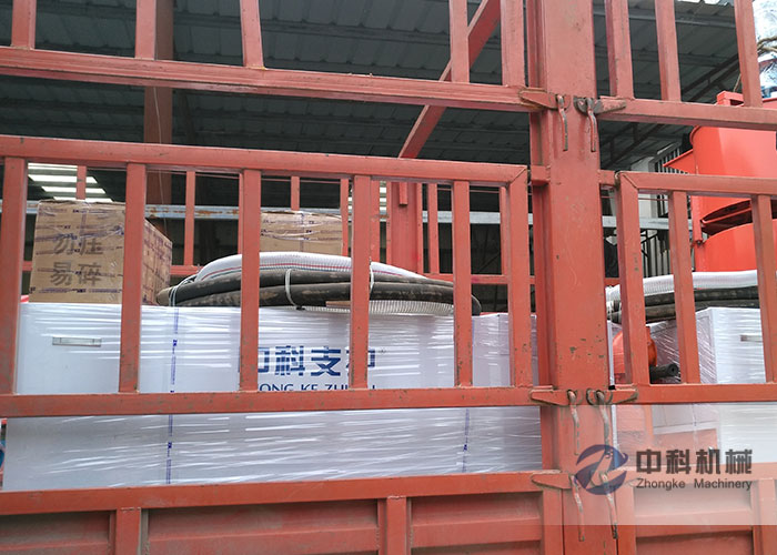 廣州雙液注漿機、灰漿攪拌機發貨現（xiàn）場-0