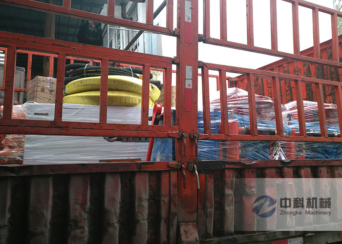 武漢雙液注漿機、PZ-6混凝土噴漿機發貨現場-0