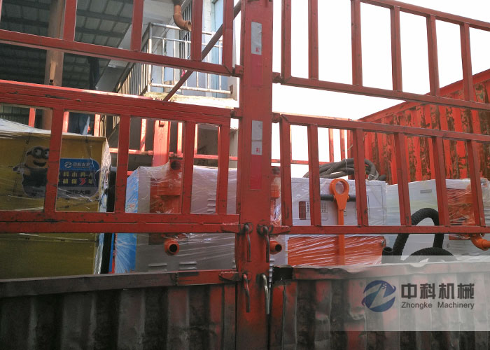 深圳雙液注漿機、PZ-6混凝土噴漿機發貨現（xiàn）場-0