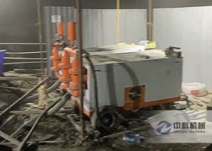 ZKSJ200液壓水泥砂漿注漿機施（shī）工視頻