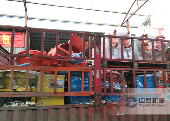 合肥雙（shuāng）液注漿機、水泥砂漿注漿（jiāng）機、PZ-6噴漿機發貨現場-0