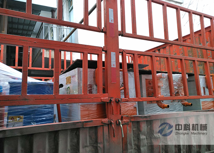 杭（háng）州雙液注漿機、PZ-6混凝土噴漿機發貨現場-0