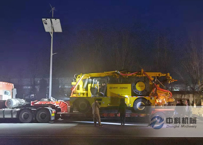 ZHSP3016工（gōng）程混凝土濕噴台車發貨現場（chǎng）-0