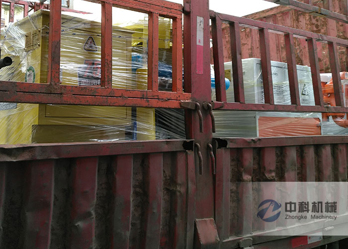 合肥雙液注漿機、PZ-6混凝土噴漿機發貨（huò）現（xiàn）場-0