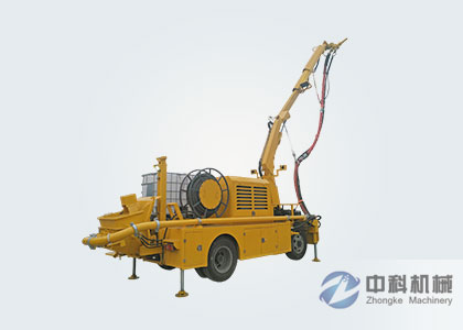 ZHSP2015工程混凝土濕噴台車-1