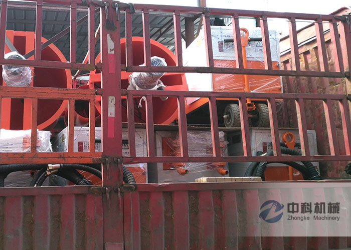 沈陽雙液注漿機、灰漿攪拌機發貨現場（chǎng）-0